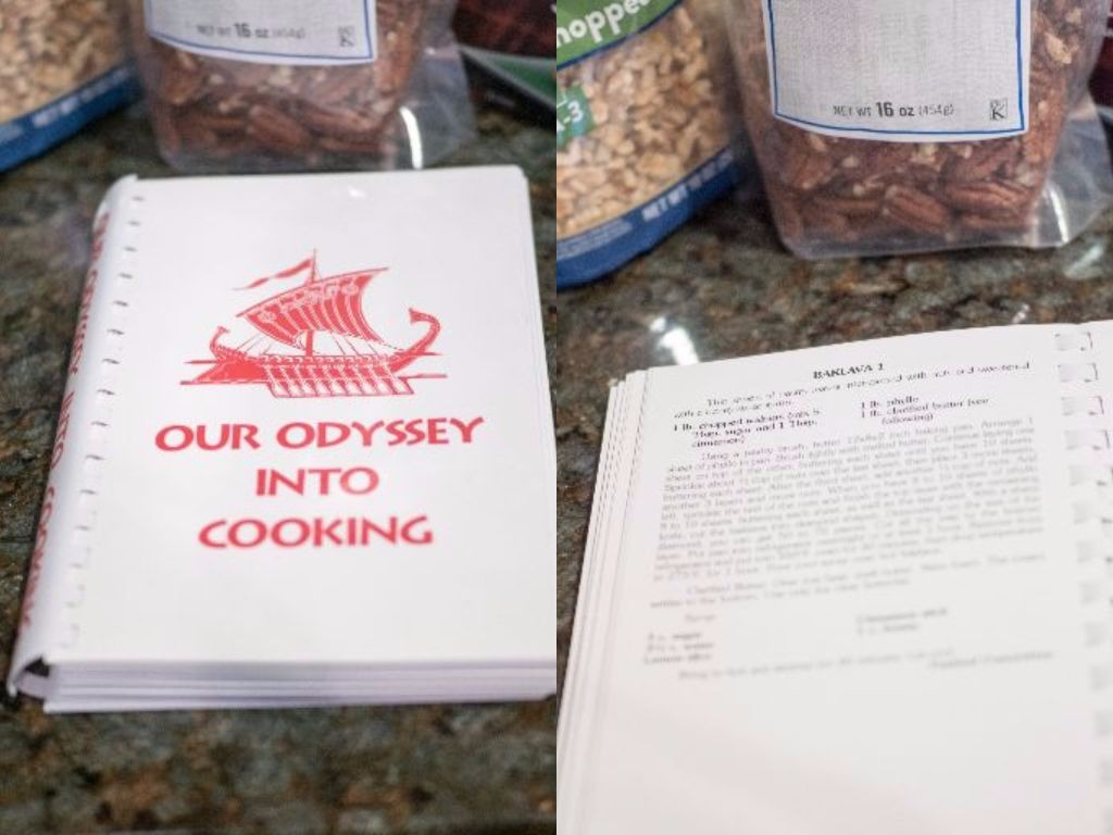 our odyssey into cooking cookbook